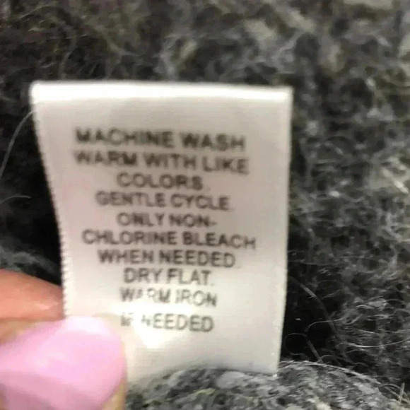 M.S. Maggie 100% Wool, Oversized 
open front cardigan - Picture 9 of 9